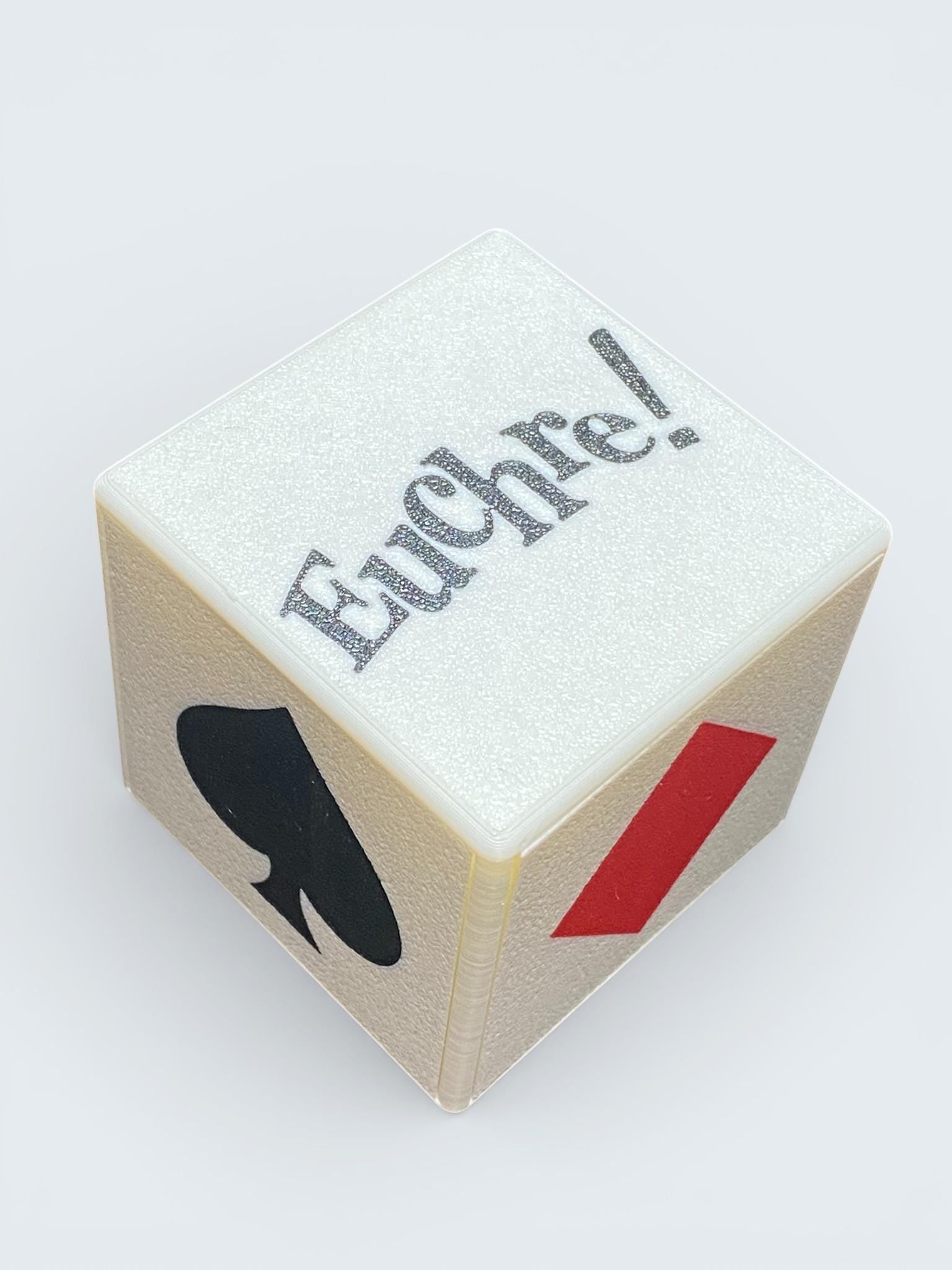 Euchre Cube - Trump and Dealer Tracker
