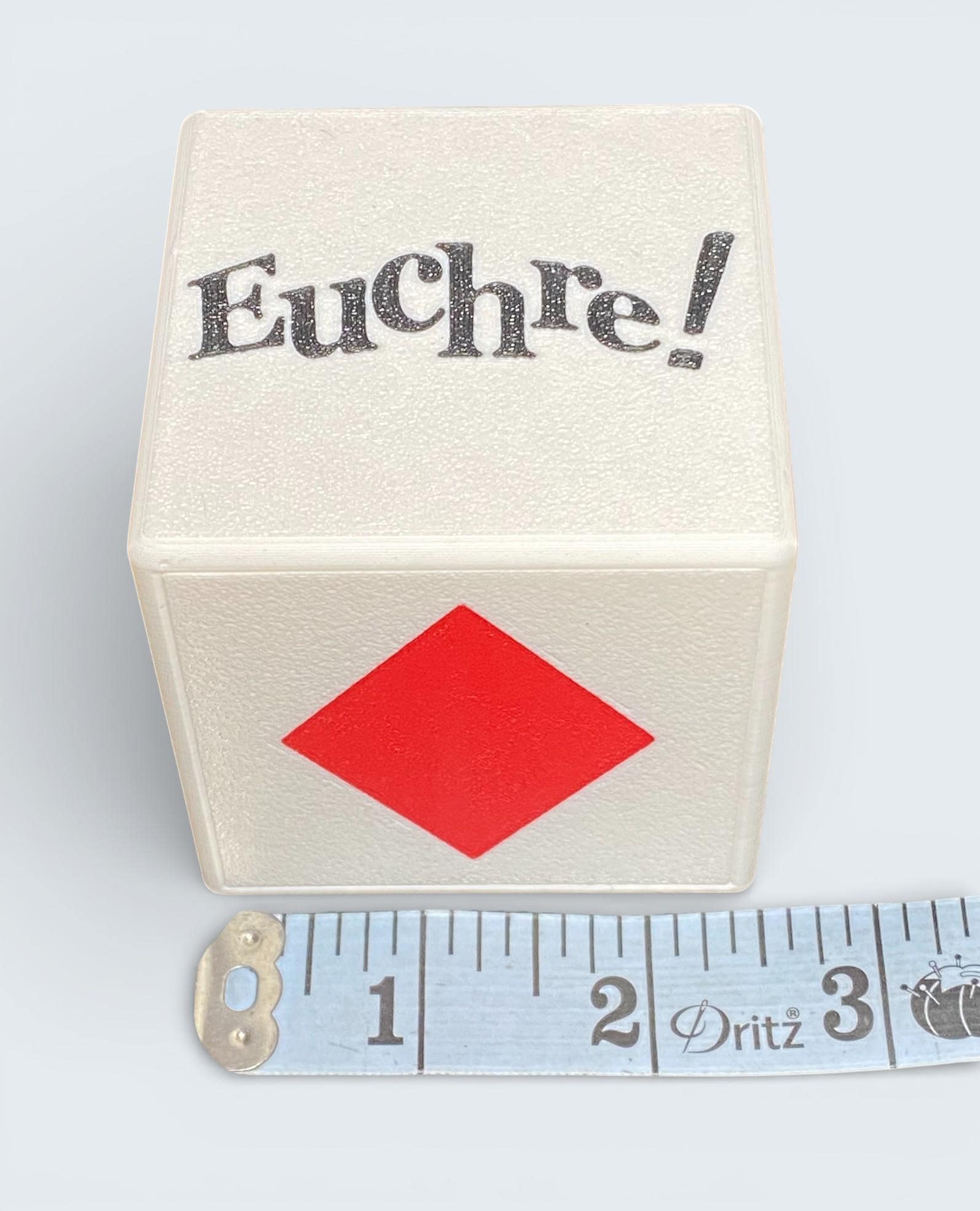 Euchre Cube - Trump and Dealer Tracker