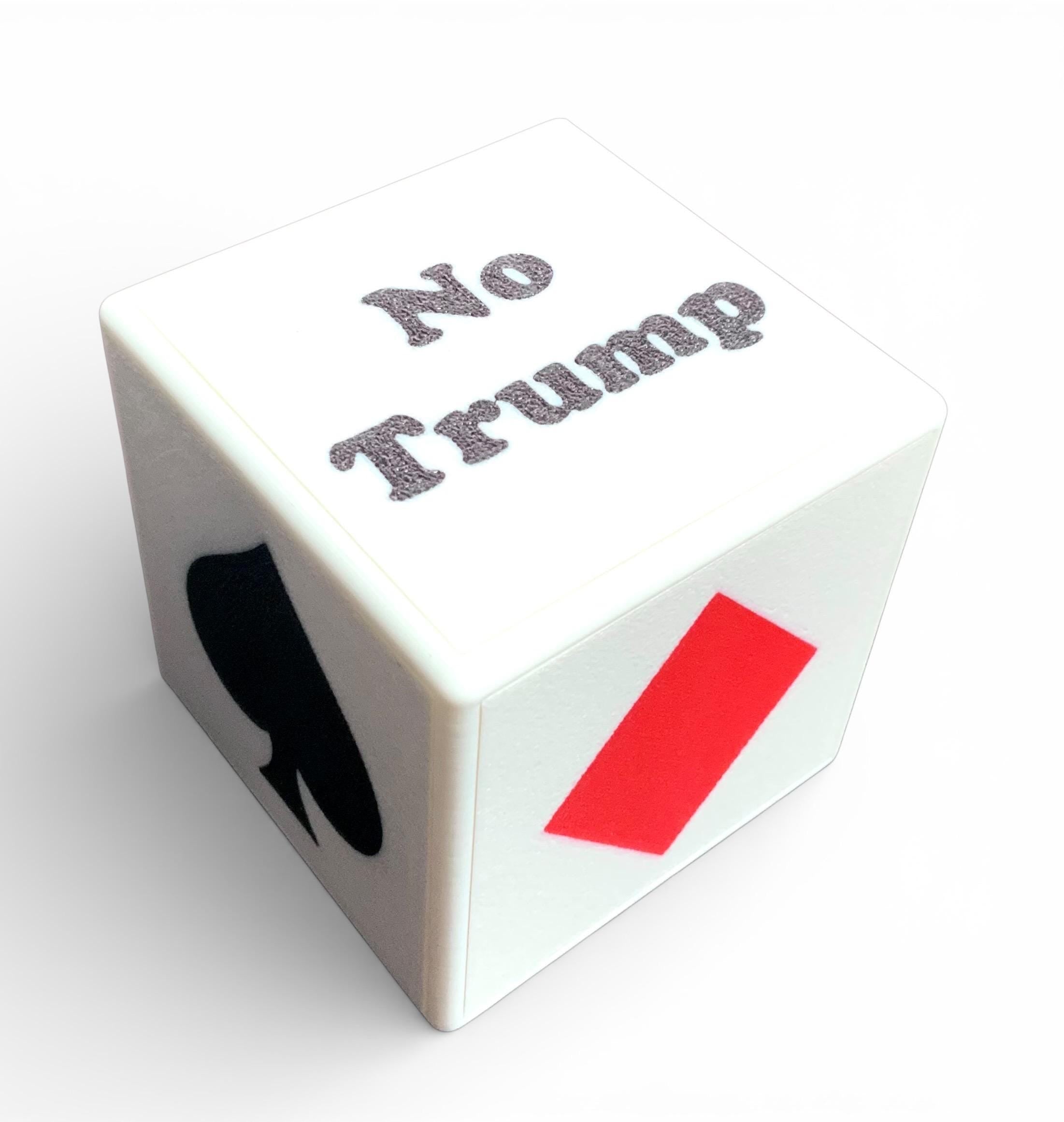 Euchre Cube - Trump and Dealer Tracker