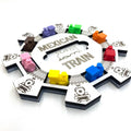Mexican Train Domino Hub: Laser Engraved Wood with 3D Trains