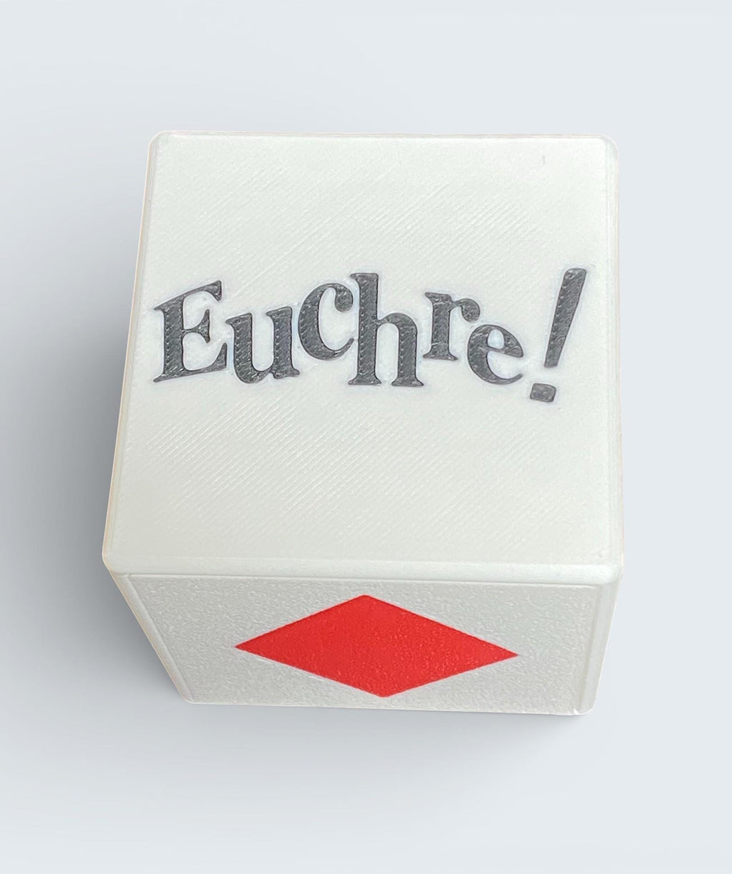 Euchre Cube - Trump and Dealer Tracker