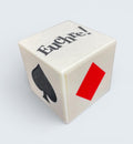 Euchre Cube - Trump and Dealer Tracker